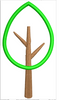 AGD 12036 WOODLANDS TREE APPLIQE