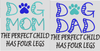 AGD 11364 DOG MOM & DOG DAD  BUNDLE