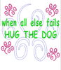 AGD 11810 HUG THE DOG