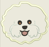 AGD 2758 Bichon Applique