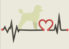 AGD 9488 Poodle Heartbeat