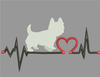 AGD 9504 Westie Heartbeat