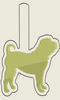 AGD 9796 Shar Pei Key Fob