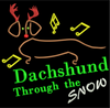 AGD 2290 Dachshund Through the Snow