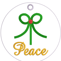 AGD 10690 Peace Ornament