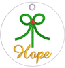 AGD 10692 Hope Ornament