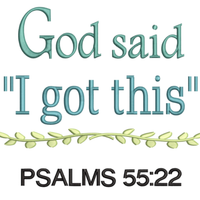 AGD 10712 Psalms 55 22