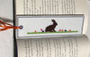 AGD 10760 Chocolate Bunny Bookmark 4x4 and 5x7