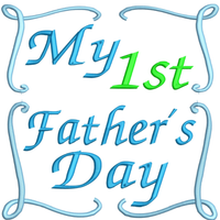AGD 10814 My 1st Fathers Day