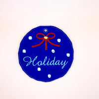 AGD 11036  HOLIDAY ORNAMENT