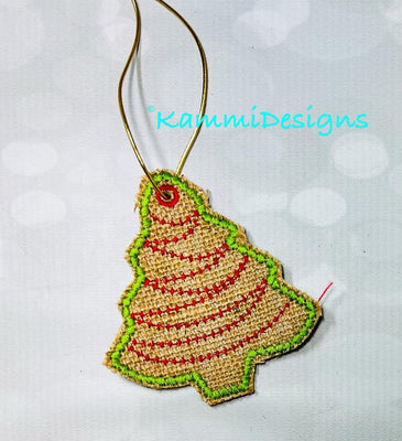 AGD 11044 Applique Tree Ornament