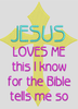 AGD 11194 JESUS LOVES ME