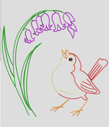 AGD 11216 SPRING BIRD