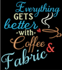 AGD 2812 Everything gets better - Fabric