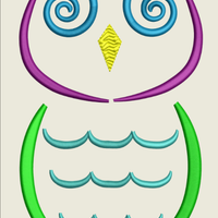 AGD 2952 Swirly Owl