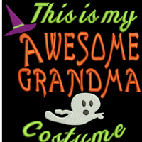 AGD 3008 Awesome Grandma - Ghost