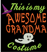 AGD 3008 Awesome Grandma - Ghost