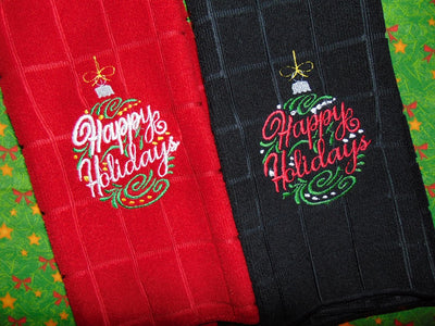 AGD 4032 Swirly Happy Holidays