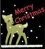 AGD 5024 Merry Christmas Deer