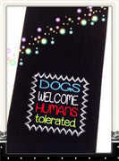 AGD 6052 Dog are Welcome