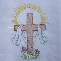 AGD 6054 Easter Cross Filled