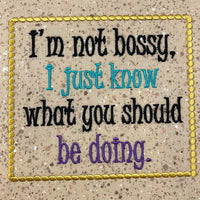 AGD 8096 I'm not bossy