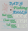 AGD 9040 DAD'S FISHING RULES
