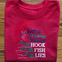 AGD 9040 DAD'S FISHING RULES