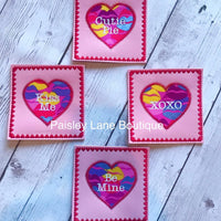 AGD 9424 Valentines Coaster set 2