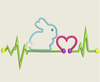 AGD 9476 Bunny Heartbeat