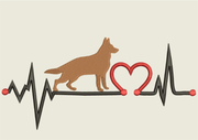 AGD 9508 German Shepherd Heartbeat