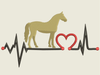 AGD 9534 Horse Heartbeat