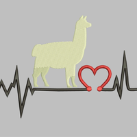 AGD 9562 Alpaca Heartbeat