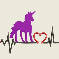 AGD 9572 Unicorn Heartbeat