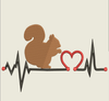 AGD 9596 Squirrel Heartbeat