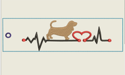 AGD 9660 Basset Hound Bookmark