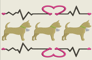 AGD 9782 3 Chihuahua Heartbeat