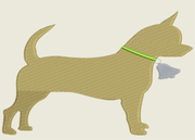 AGD 9784 Bell Chihuahua