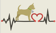 AGD 9786 Bell Chihuahua Heartbeat