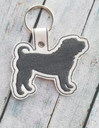 AGD 9796 Shar Pei Key Fob
