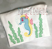 AGD 9912 Sketchy Seahorse