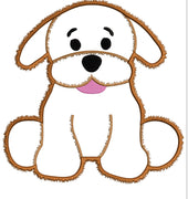 AGD 9954 Fuzzy Puppy Applique