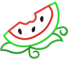 AGD 9956 Watermelon Applique