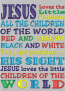 AGD 2076 Jesus Love Children