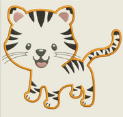 AGD 2182 Baby Tiger Applique