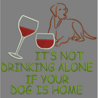AGD 2202 Not Drinking alone (dog)