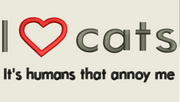 AGD 2326 I Love Cats