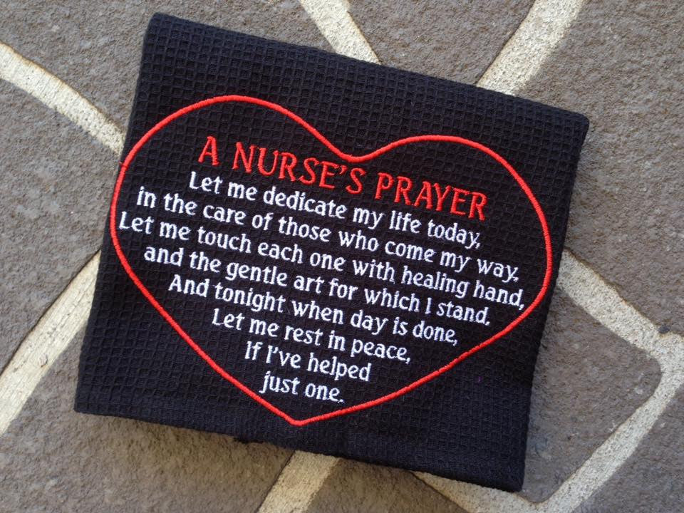 AGD 2590 Nurses Prayer - Large sizes only