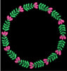 AGD 2620 Flower Monogram Ring