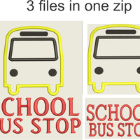 AGD 2850 School Bus Stop 3 files in one